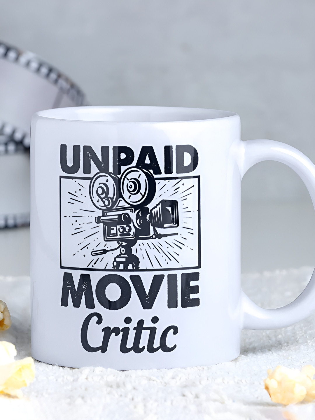 fnp Infusion Brew White Typography Ceramic Microwave Safe Mug-325ml