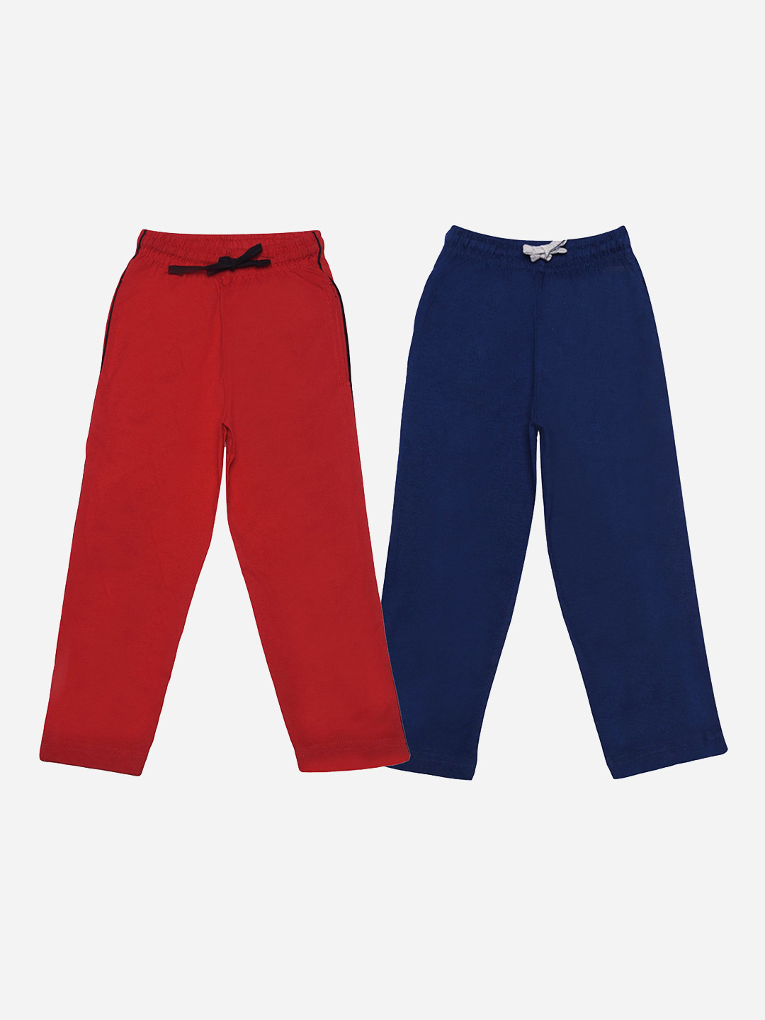 Dollar Champion Kidswear Pack of 2  Boys Cotton Regular Fit Assorted Trousers