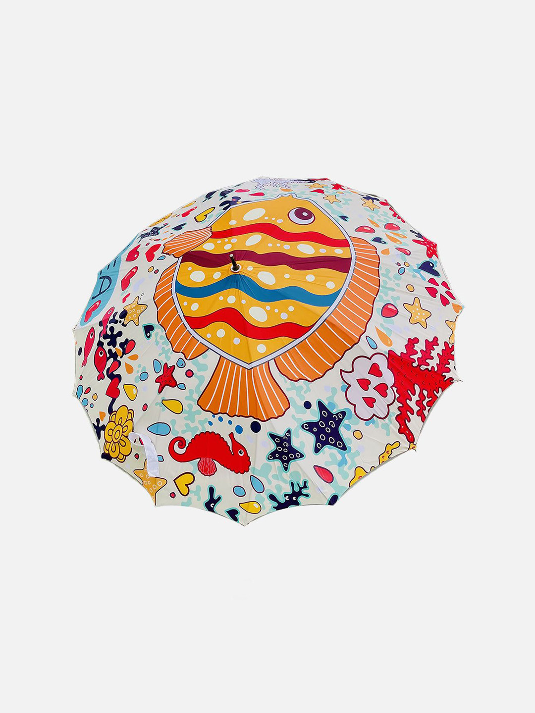 Little Surprise Box LLP White & White Manual 2 Fold Quirky Umbrellas