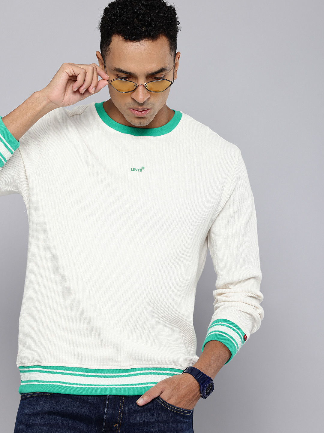 Levis Pure Cotton Pullover Sweater