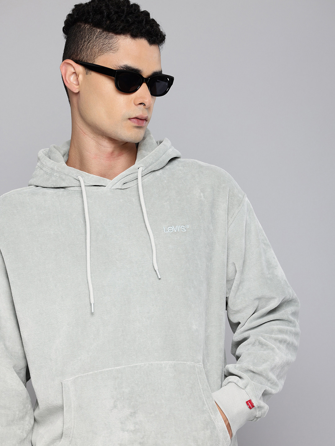 Levis Hooded Pure Cotton Sweatshirt