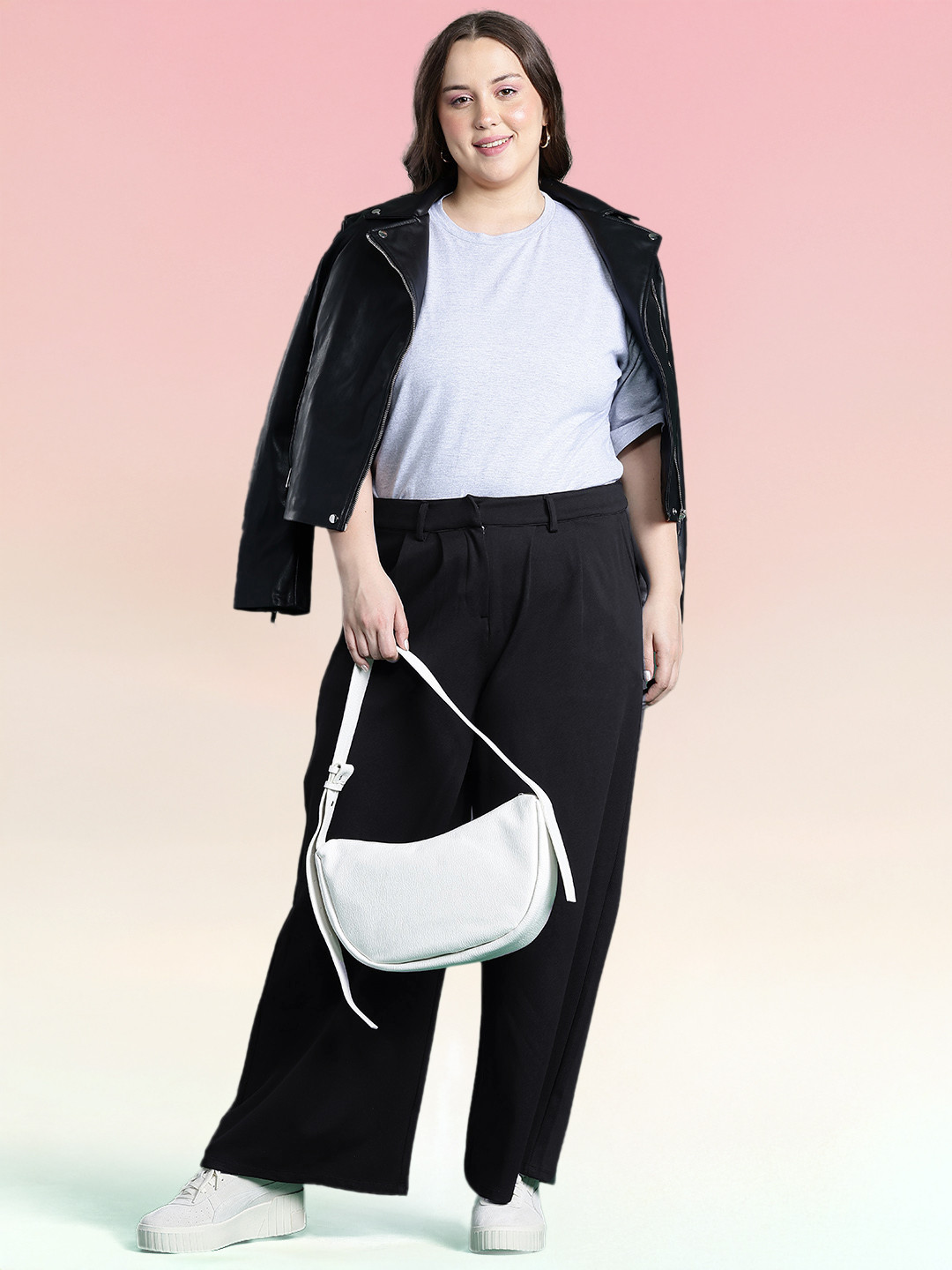 DressBerry Curve Women Regular Fit Trousers