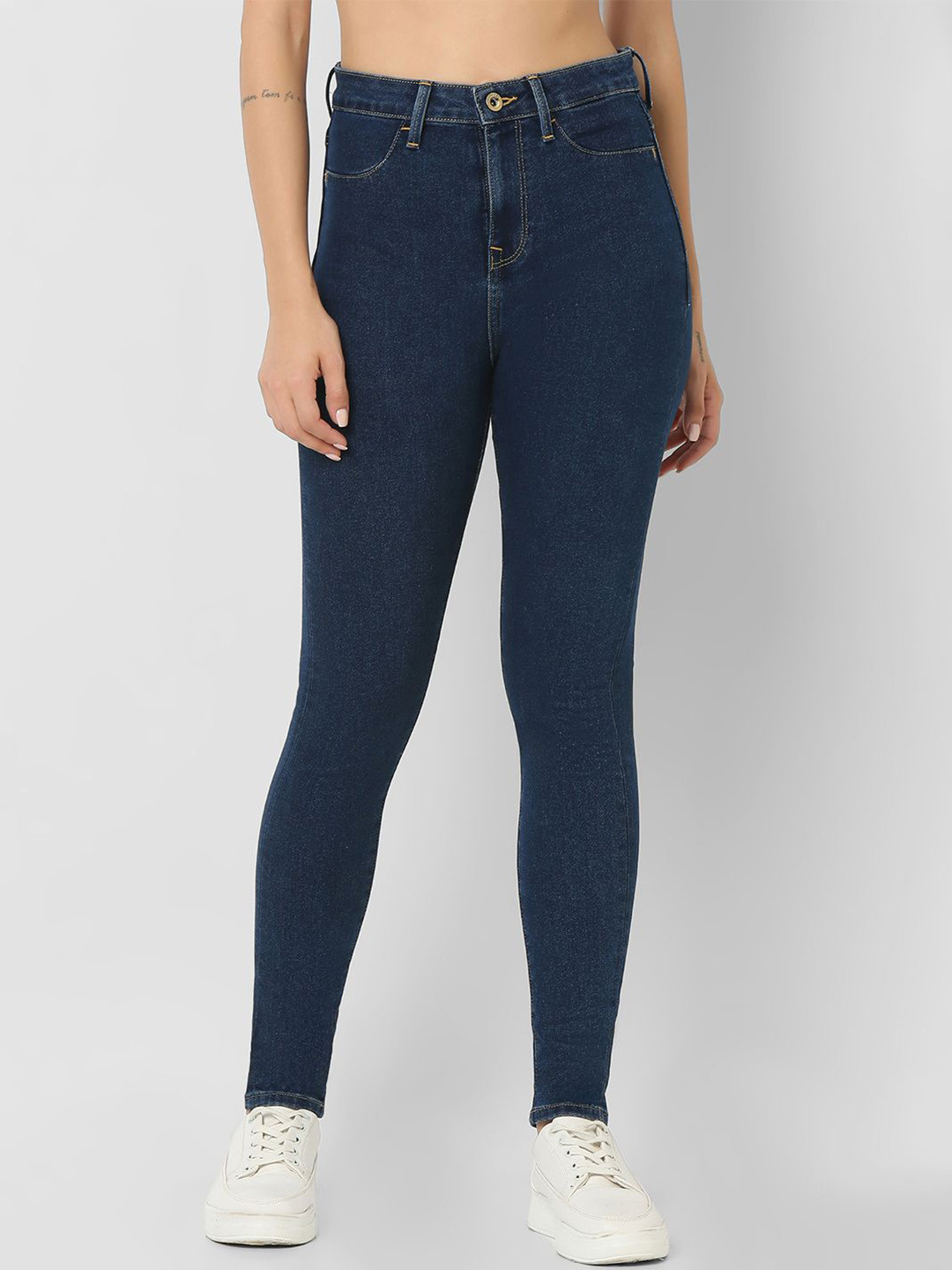 SPYKAR Women Slim Fit High-Rise Stretchable Jeans