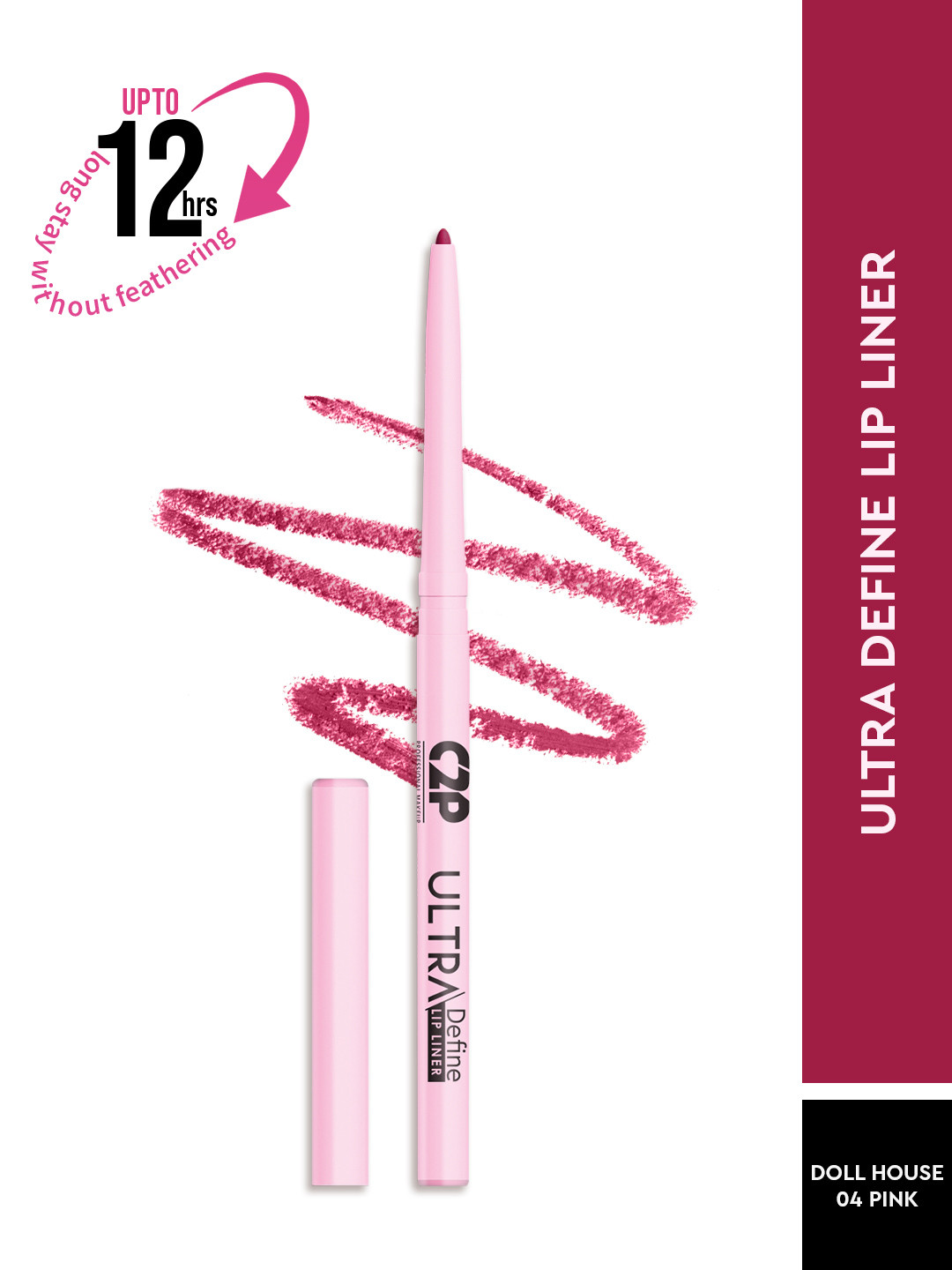 C2P PROFESSIONAL MAKEUP Ultra Define Matte Finish Lip Liner -0.27g-Doll House 04