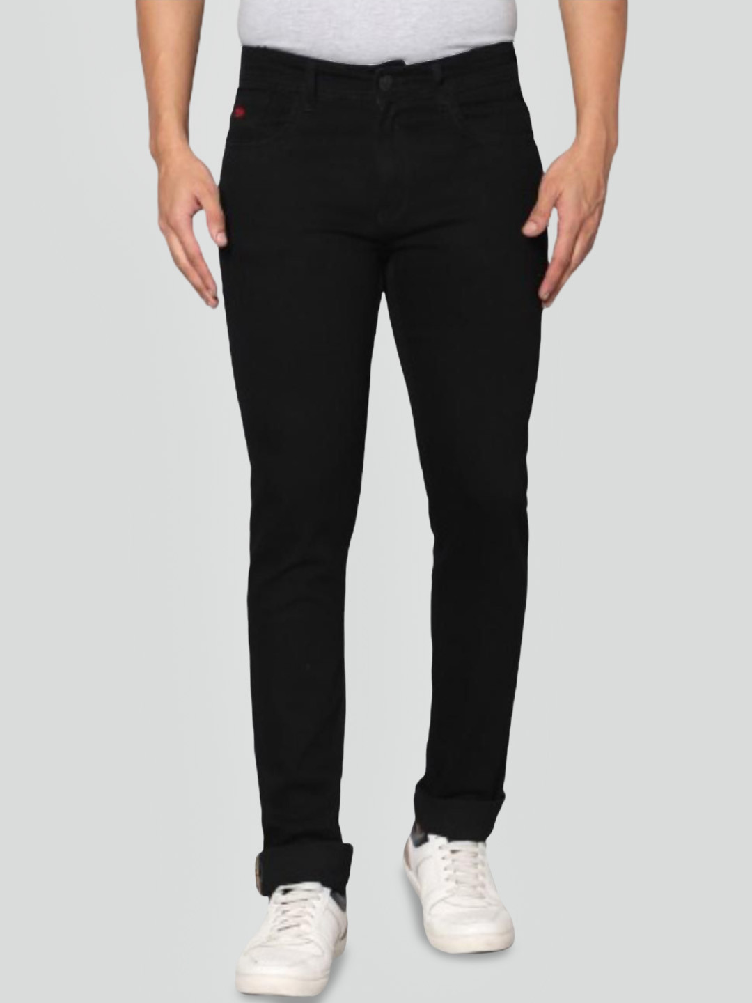 RJ Denim Men Slim Fit Mid-Rise Stretchable Denim Jeans