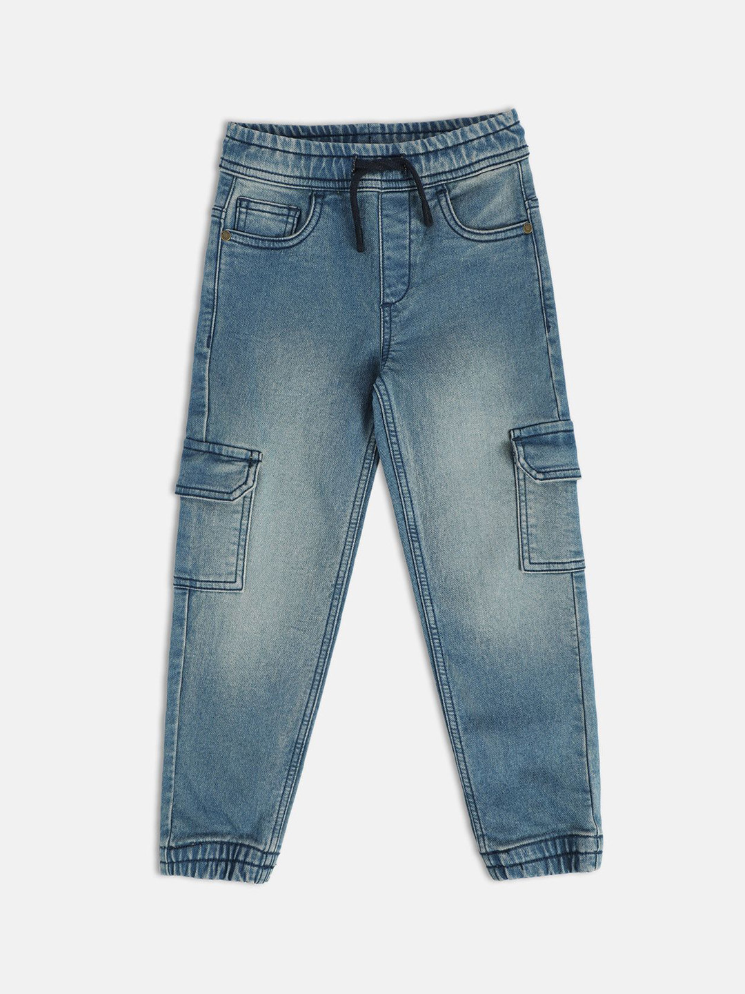 MINI KLUB Boys Low Distress Heavy Fade Jeans