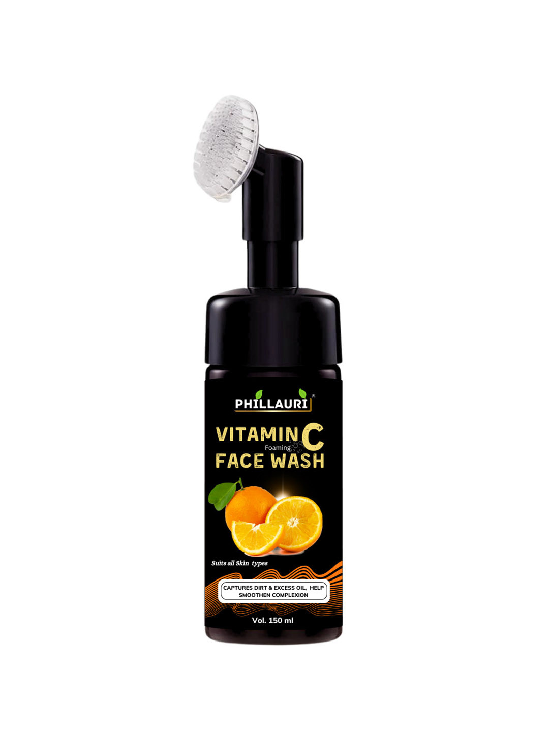 Phillauri Vitamin C Foaming Face Wash for Dirt & Excess Oil - 150 ml