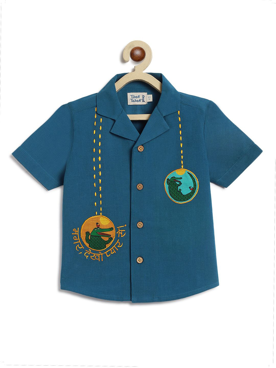 Tiber Taber Kids Opaque Casual Shirt