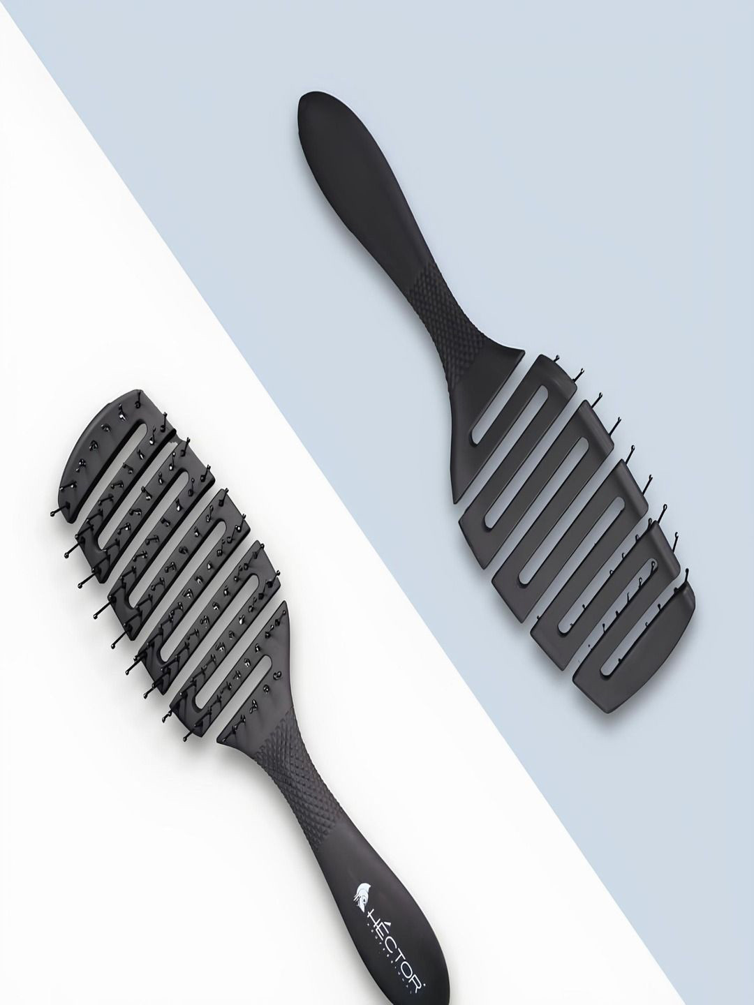 HECTOR Flexi Vent Hair Brush - Black