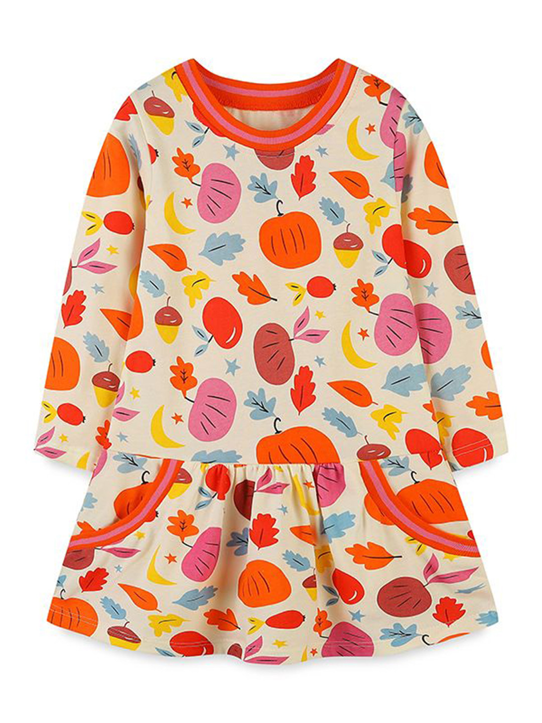 StyleCast Print Drop-Waist Dress