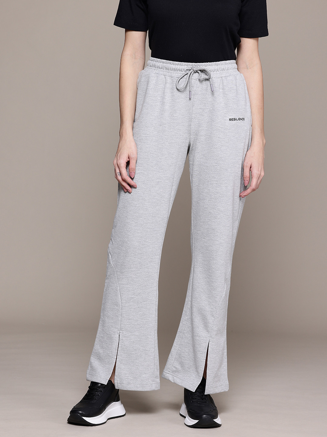 The Roadster Lifestyle Co. Women Front Slit Track Pants