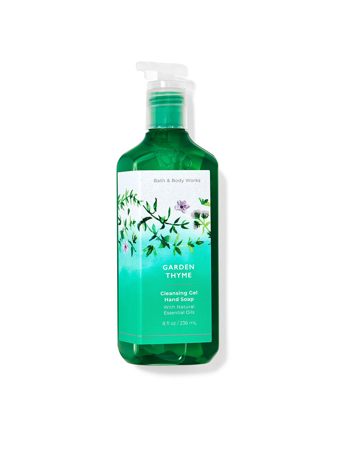 Bath & Body Works Garden Thyme Cleansing Gel Hand Soap with Natural Oils - 236 ml