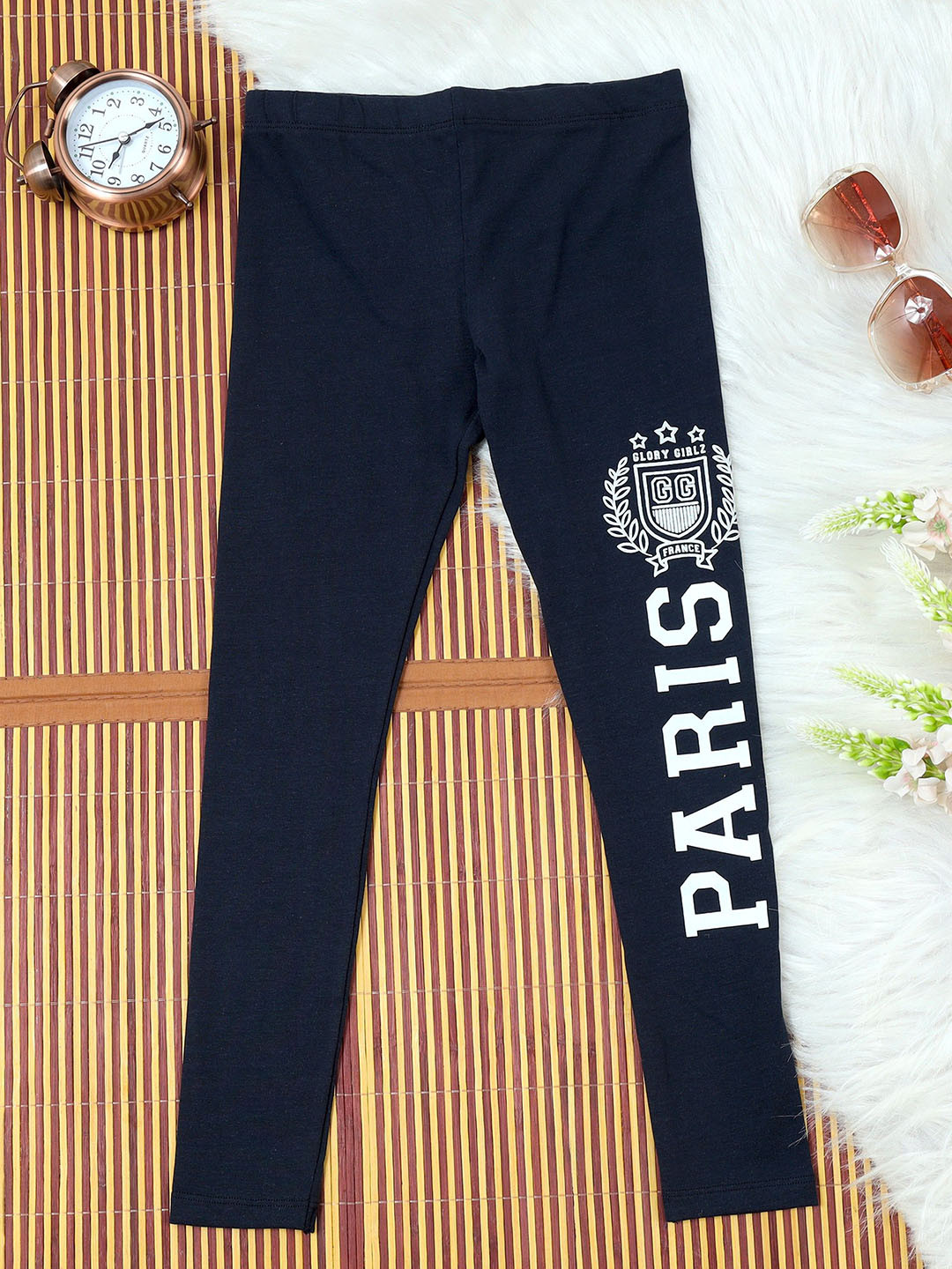 The Lion and The Fish Paris Solid Deep Navy Track Pant