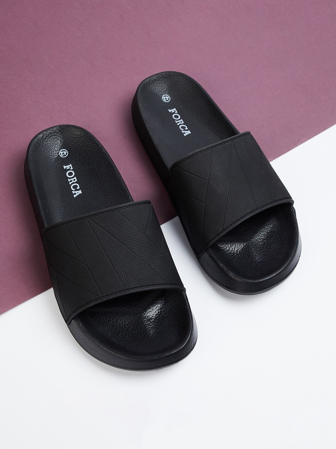 Buy Forca by Lifestyle Men Rubber Sliders Flip Flops Flip Flops for Men 30188927 Myntra