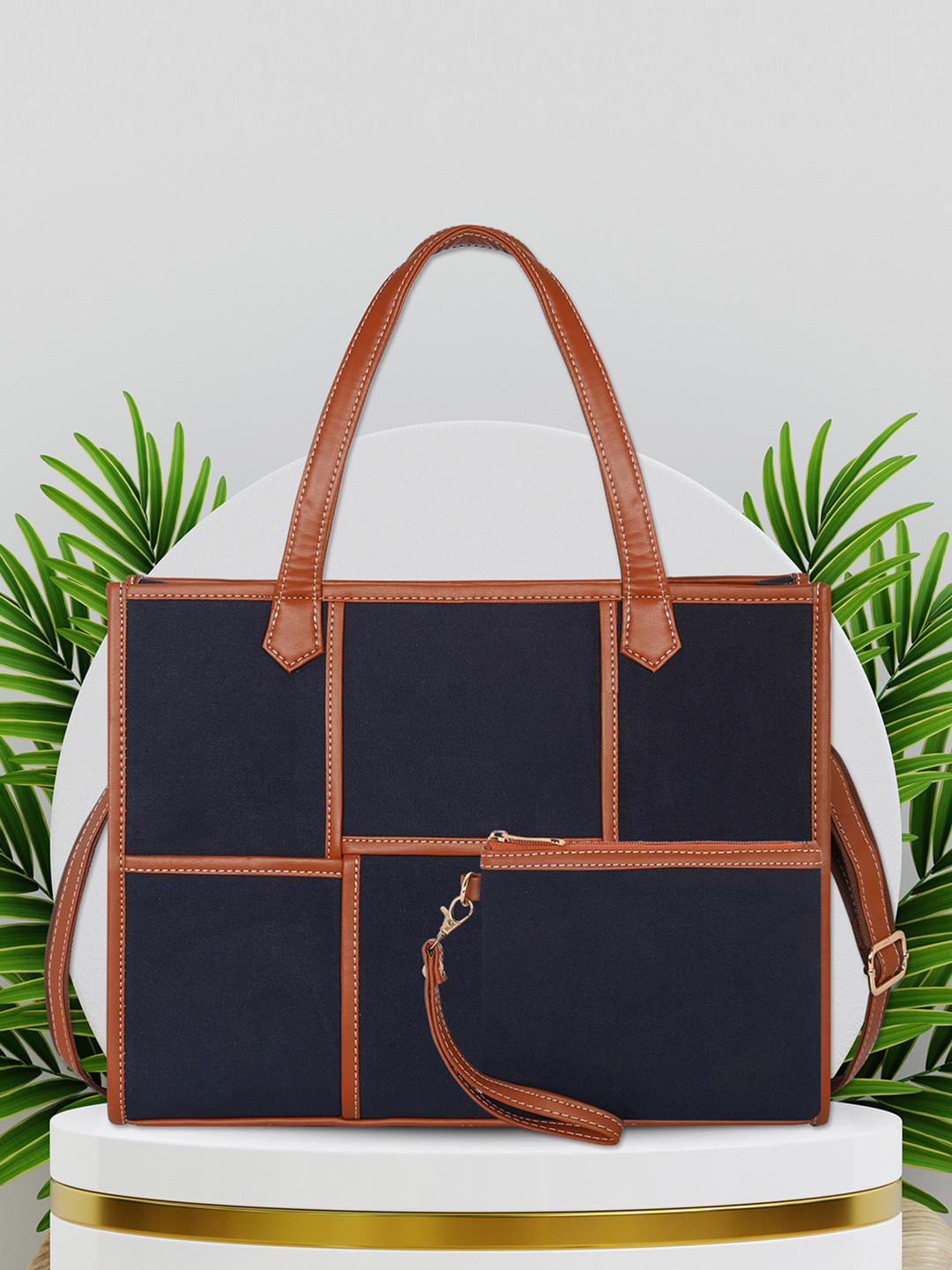 Womanix Oversized Structured Tote Bag