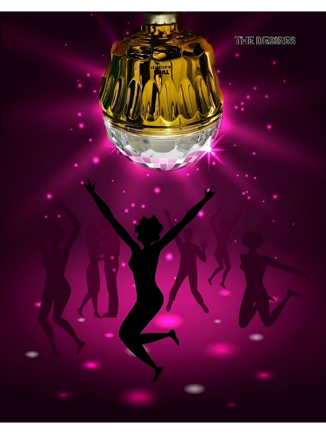 ENORMITY Gold Toned Wireless Music Playing Remote Controller Smart Light LED Bulb