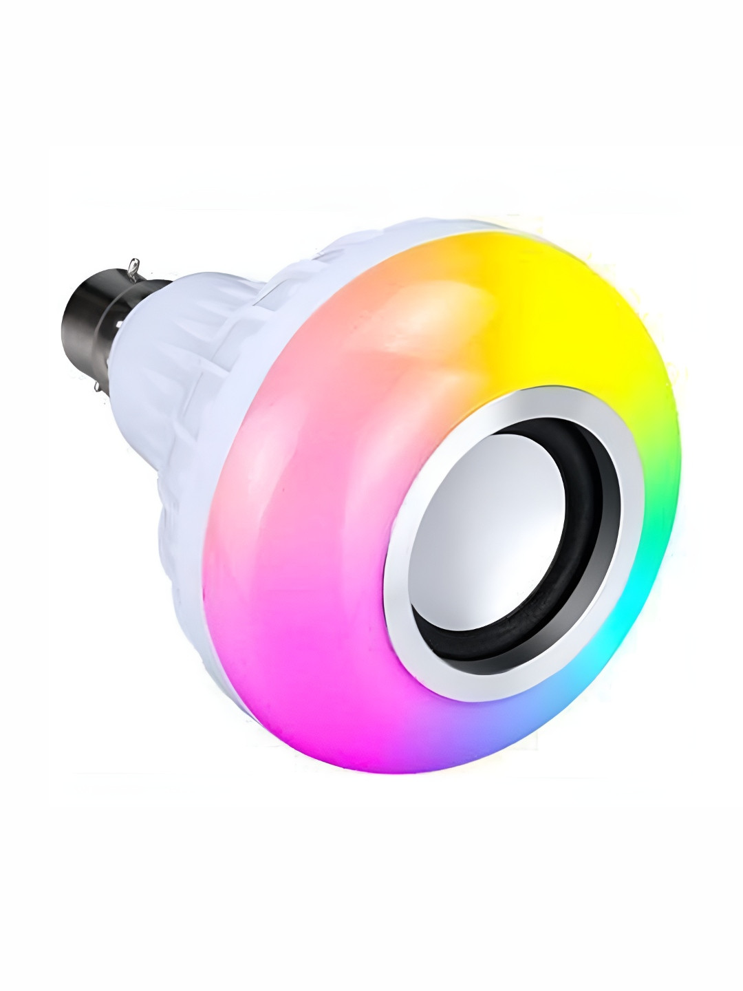 ENORMITY White Smart LED Music Light Bulb with Bluetooth Remote Controller Smart Bulb