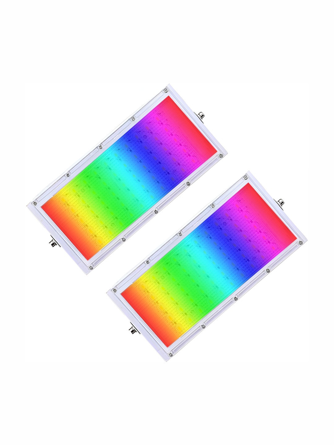 ENORMITY White 2 Pieces Wireless Music Playing Remote Controller Smart Lights