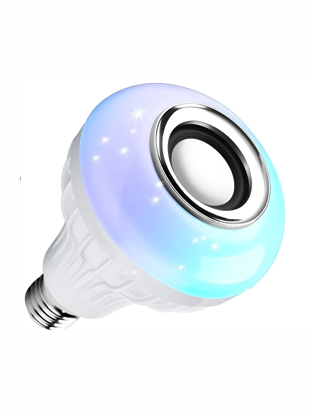 ENORMITY White Bluetooth Music Playing Remote Controller Smart Light LED Bulb