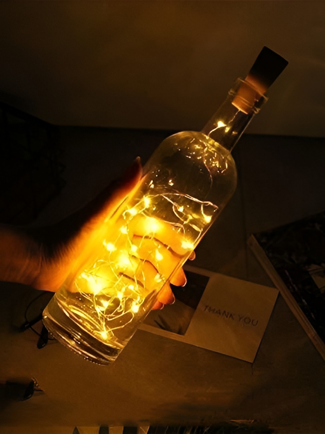 ENORMITY Cork LED String Lights