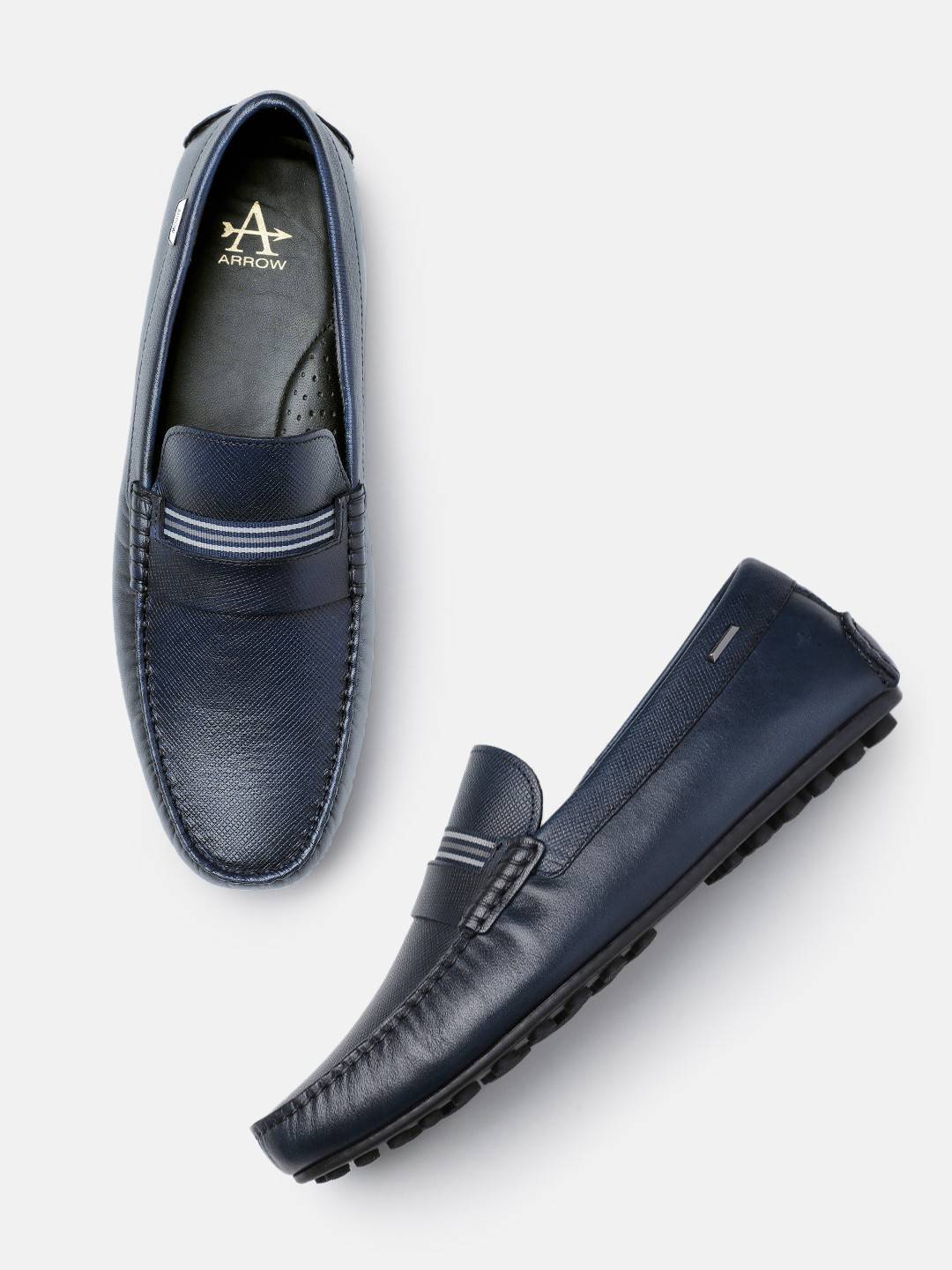 Arrow Men Leather Driving Shoes