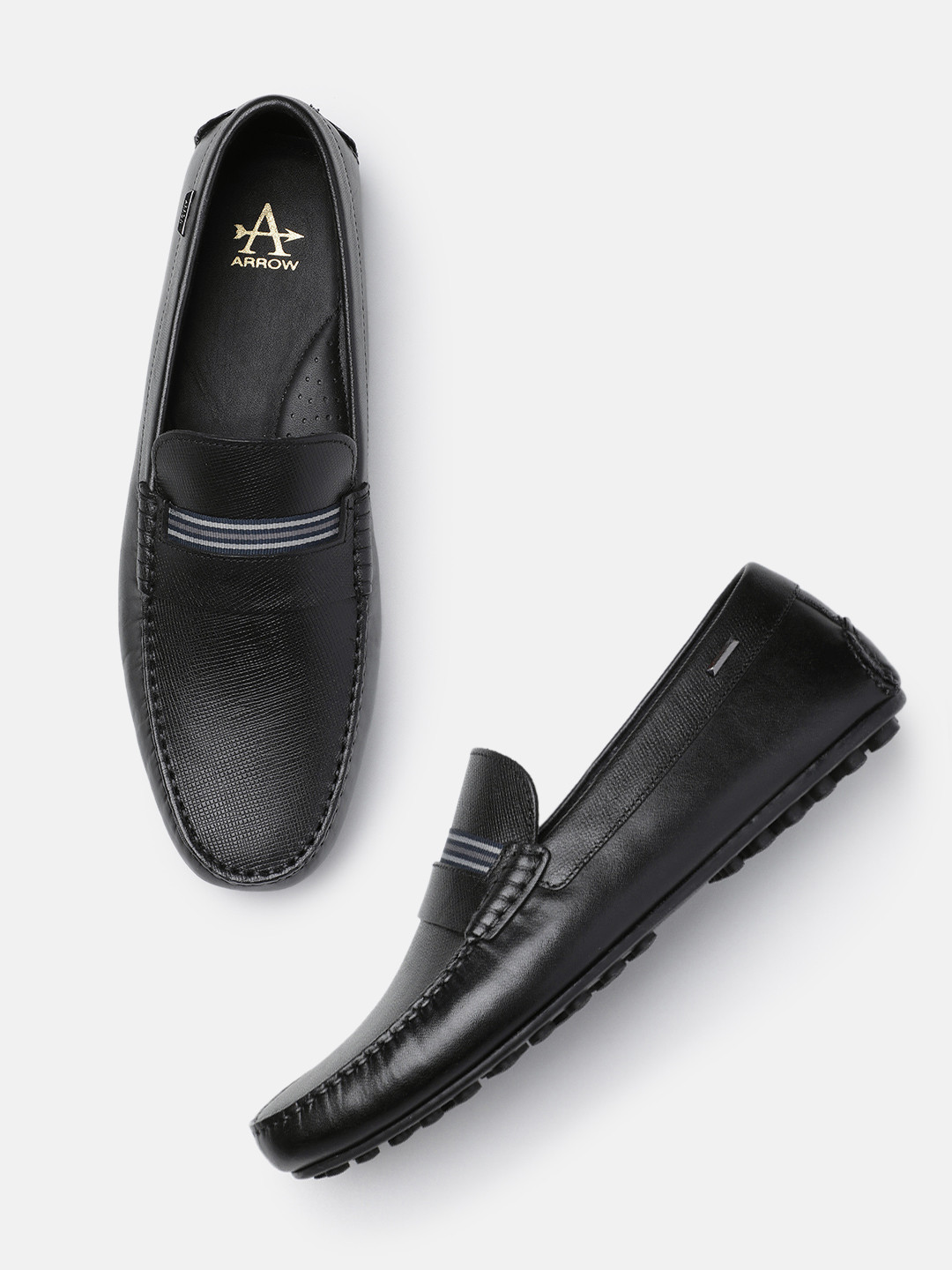 Arrow Men Leather Driving Shoes