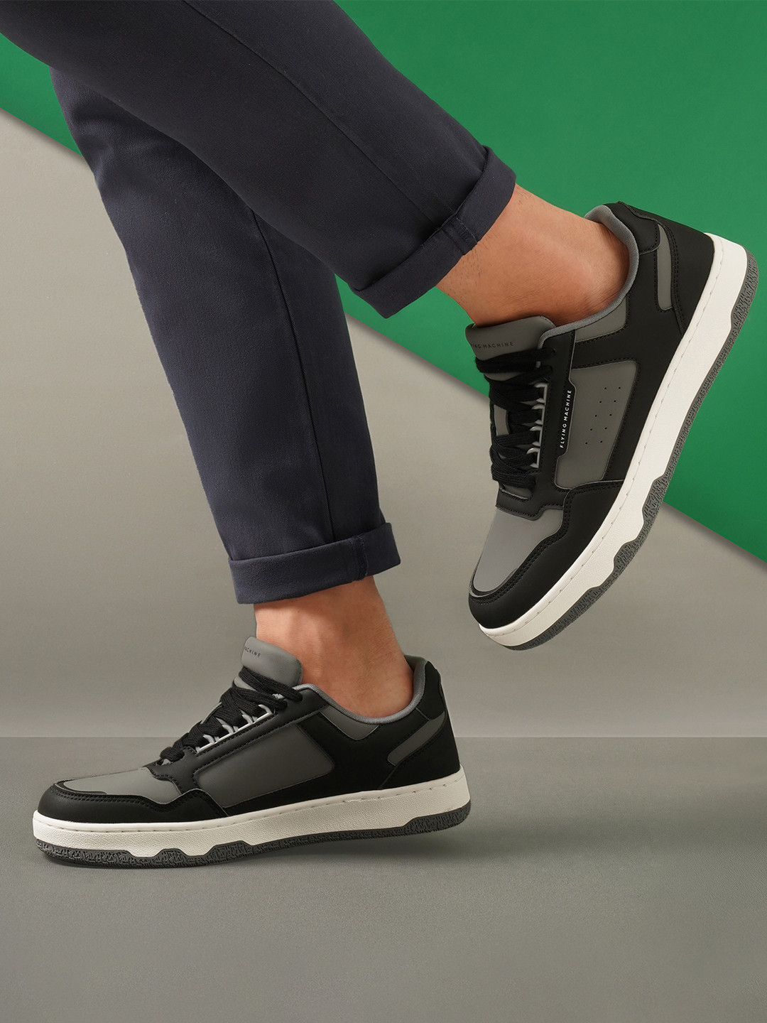 Flying Machine Men SAUL Colourblocked Sneakers