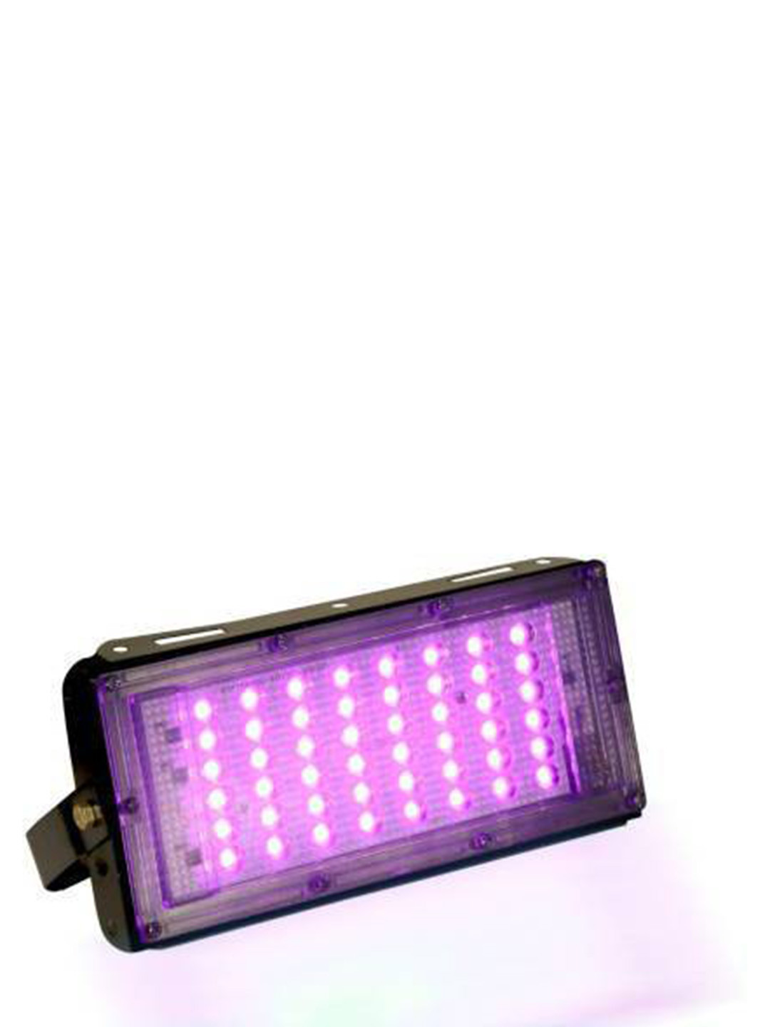 SPARK WORLD Pink & Black Round Aluminium LED Flood Light Outdoor Lamps