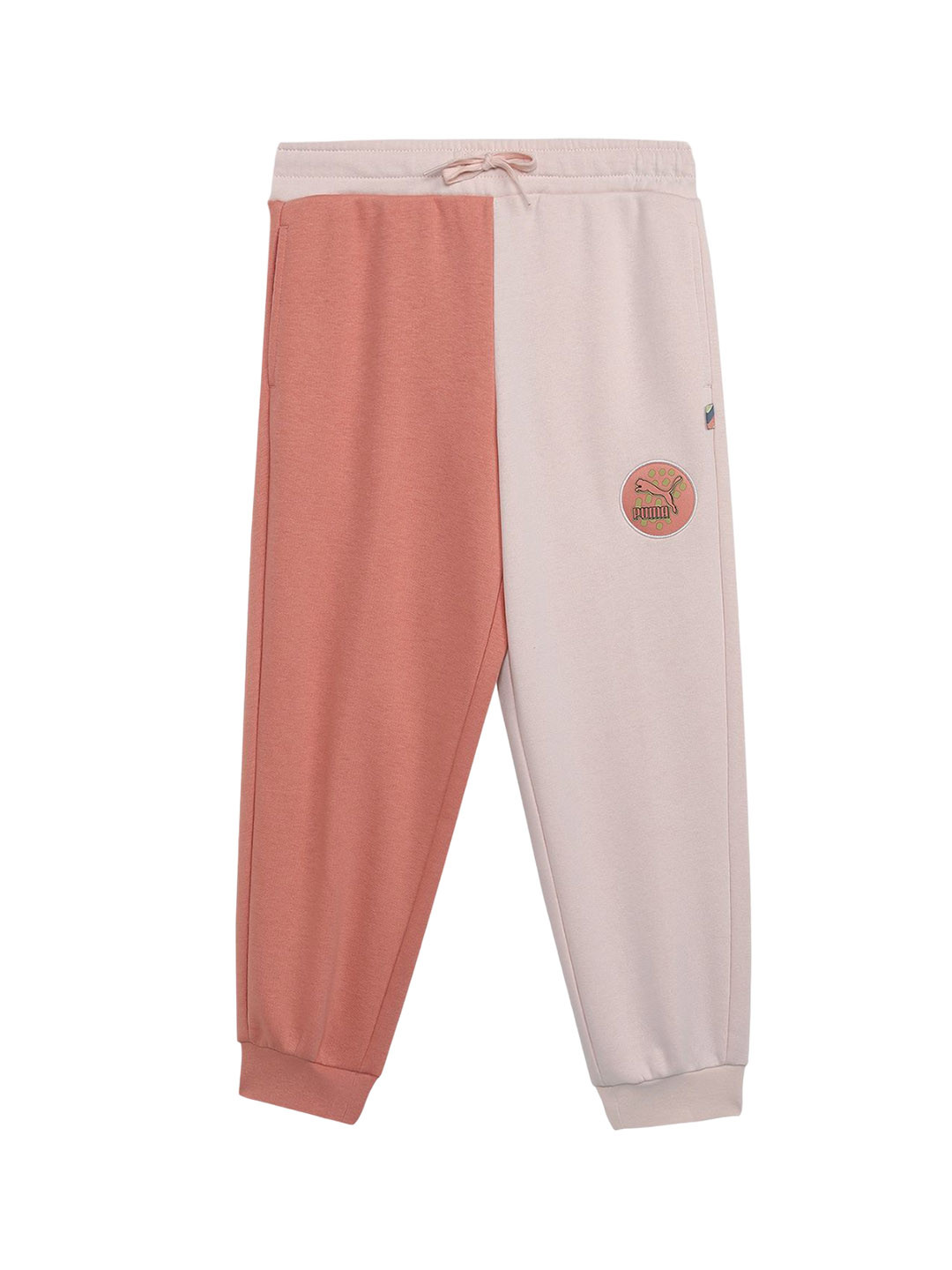 Puma CLASSICS FC Kid's Colourblocked Relaxed Fit Joggers