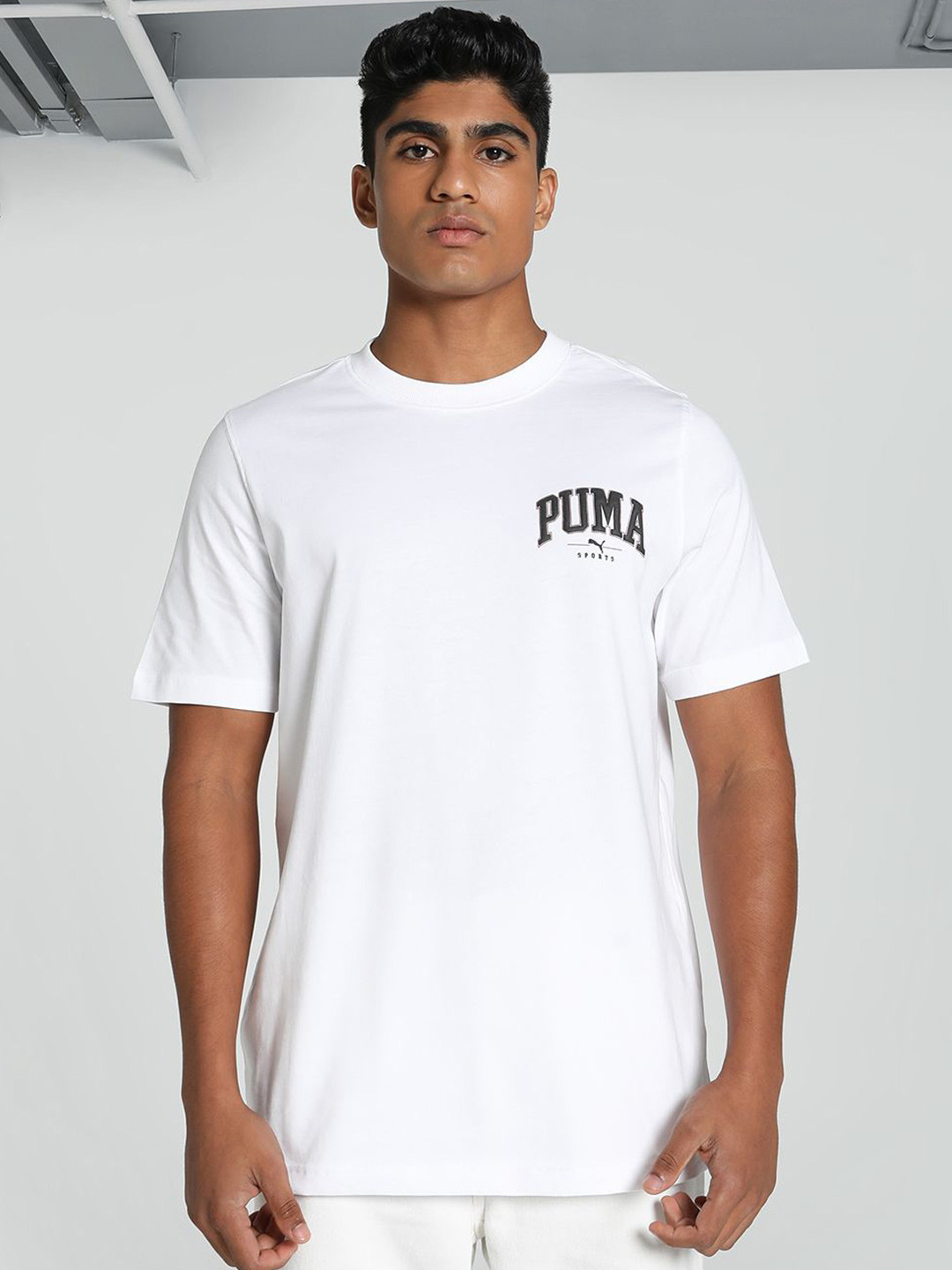 Puma Men SQUAD Small Graphic Tee Round Neck Tshirts