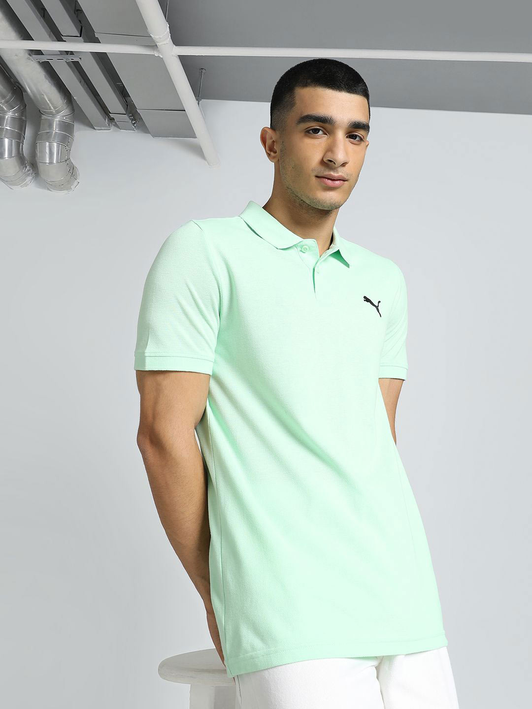 Puma Men's Slim Fit Polo T-Shirt