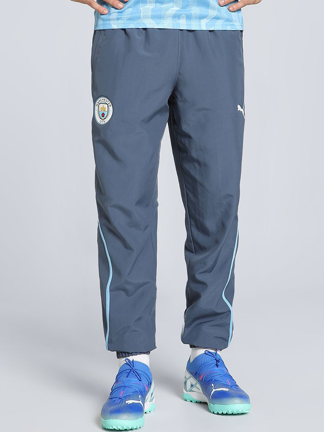 Puma Manchester City Pre-Match Men's dryCELL Slim Fit Football Woven Pants