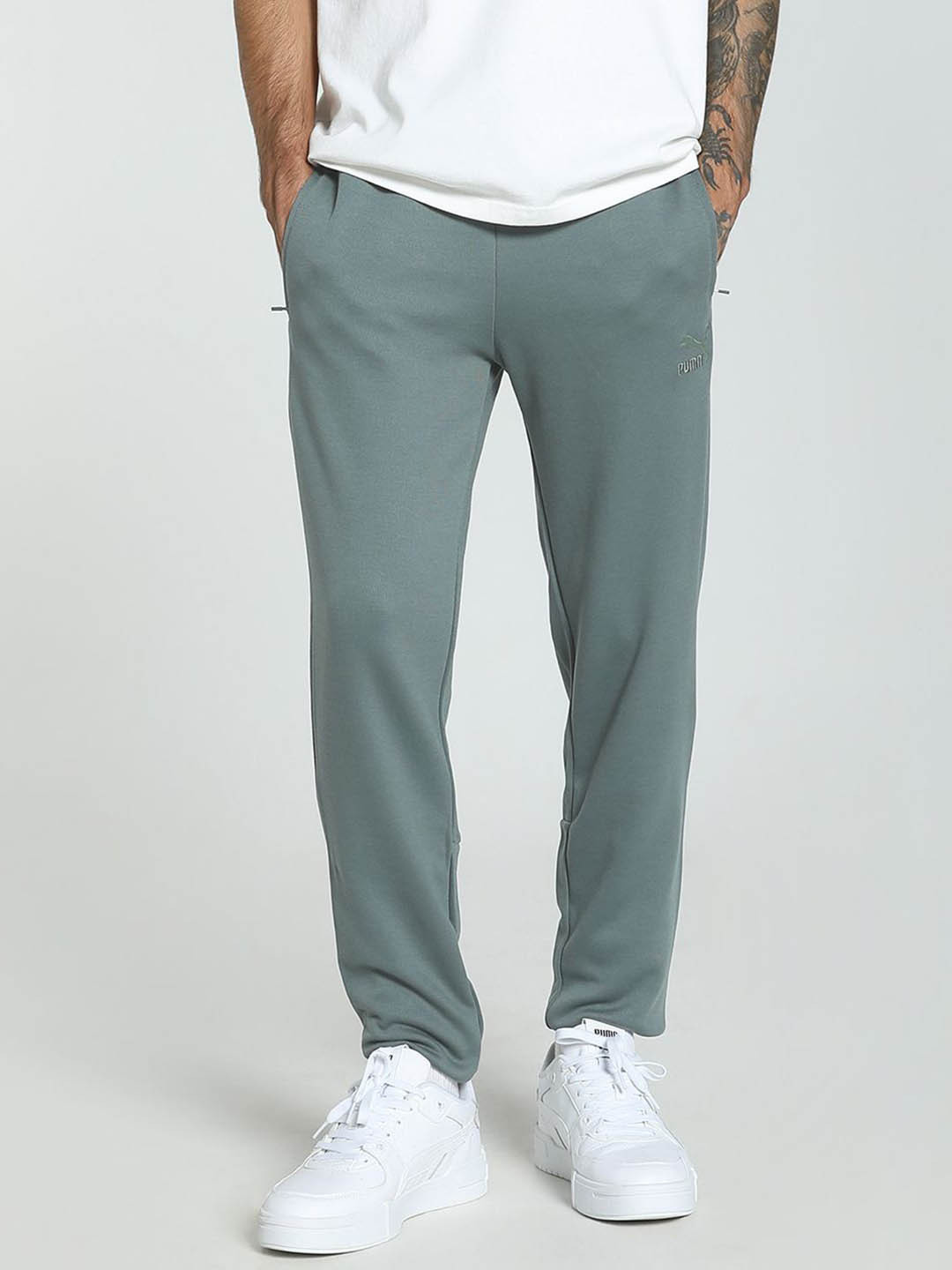 Puma Classics Men  Slim Fit Overlay Pants