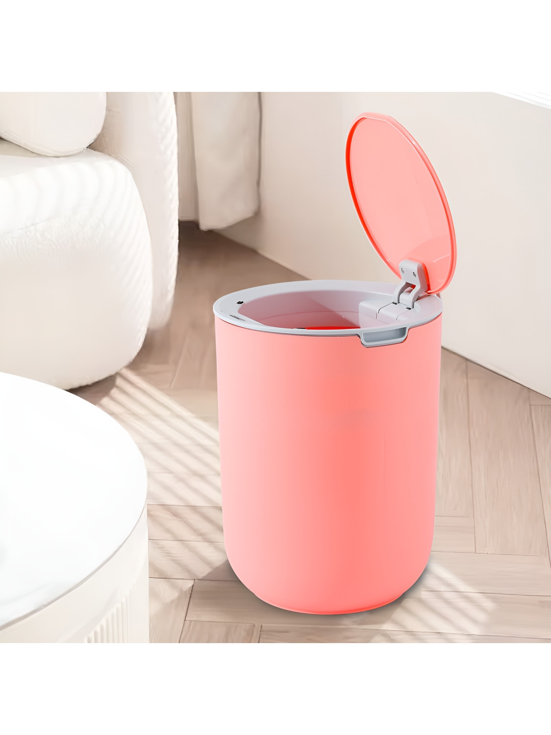 UMAI Pink & Grey Water Proof Open Bin 8 L