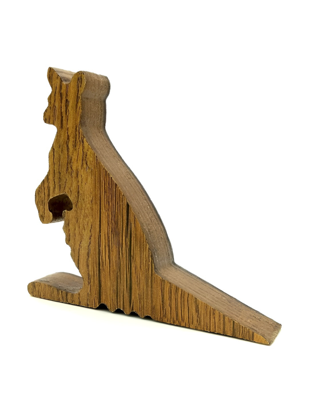 VAH Kya Bat Hai !! Brown Kangaroo Design Non Slip Door Stopper