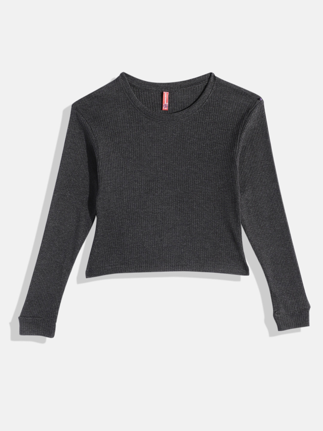 Here&Now X Game Begins Girls Ribbed Top