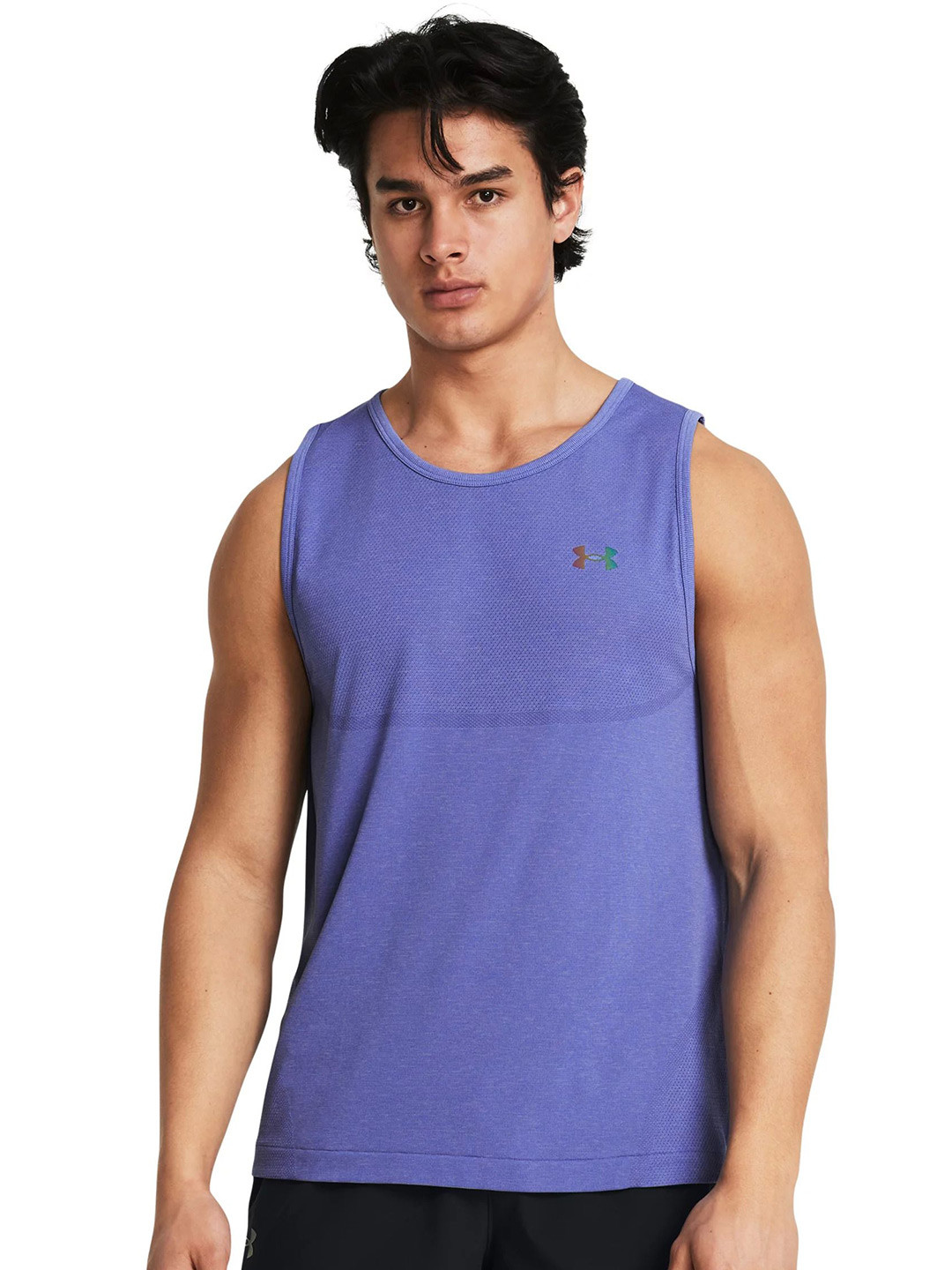 UNDER ARMOUR Solid Vanish Elite Seamless Tank Tshirts