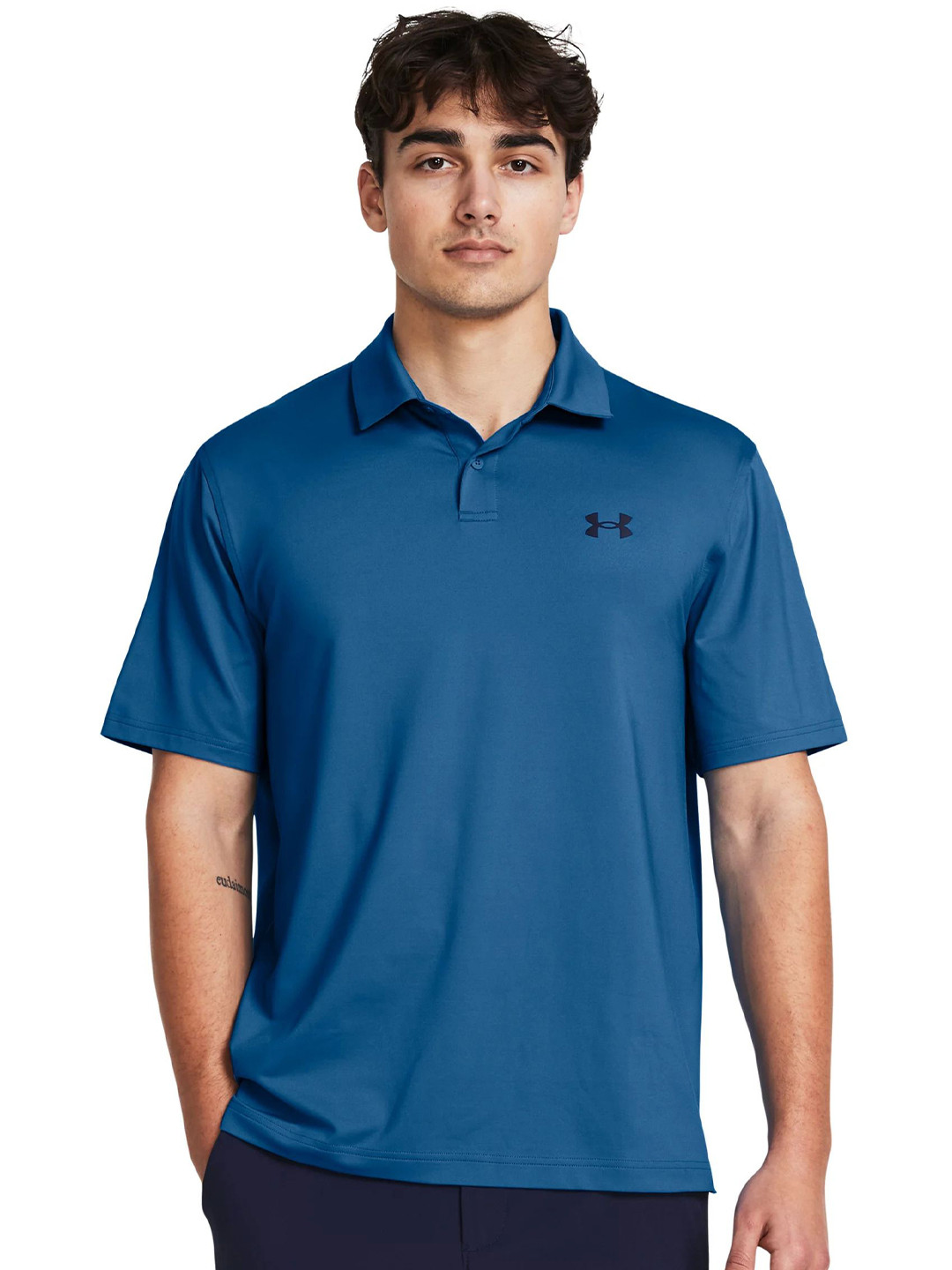 UNDER ARMOUR Brand Logo Printed Relaxed-Fit Short Sleeve T-Shirts