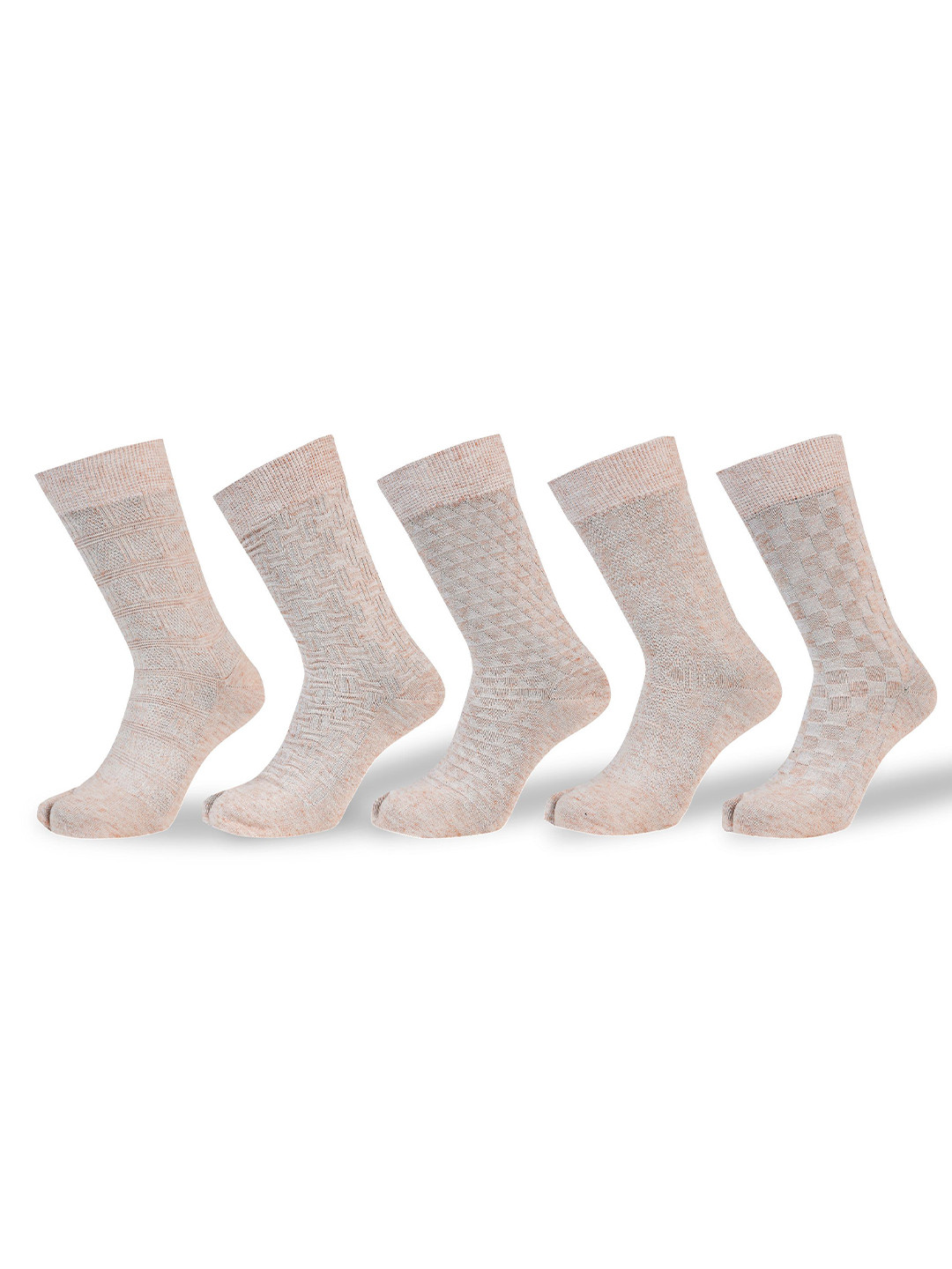 RC. ROYAL CLASS Women Pack Of 5 Patterned Woolen Warm Winter Socks