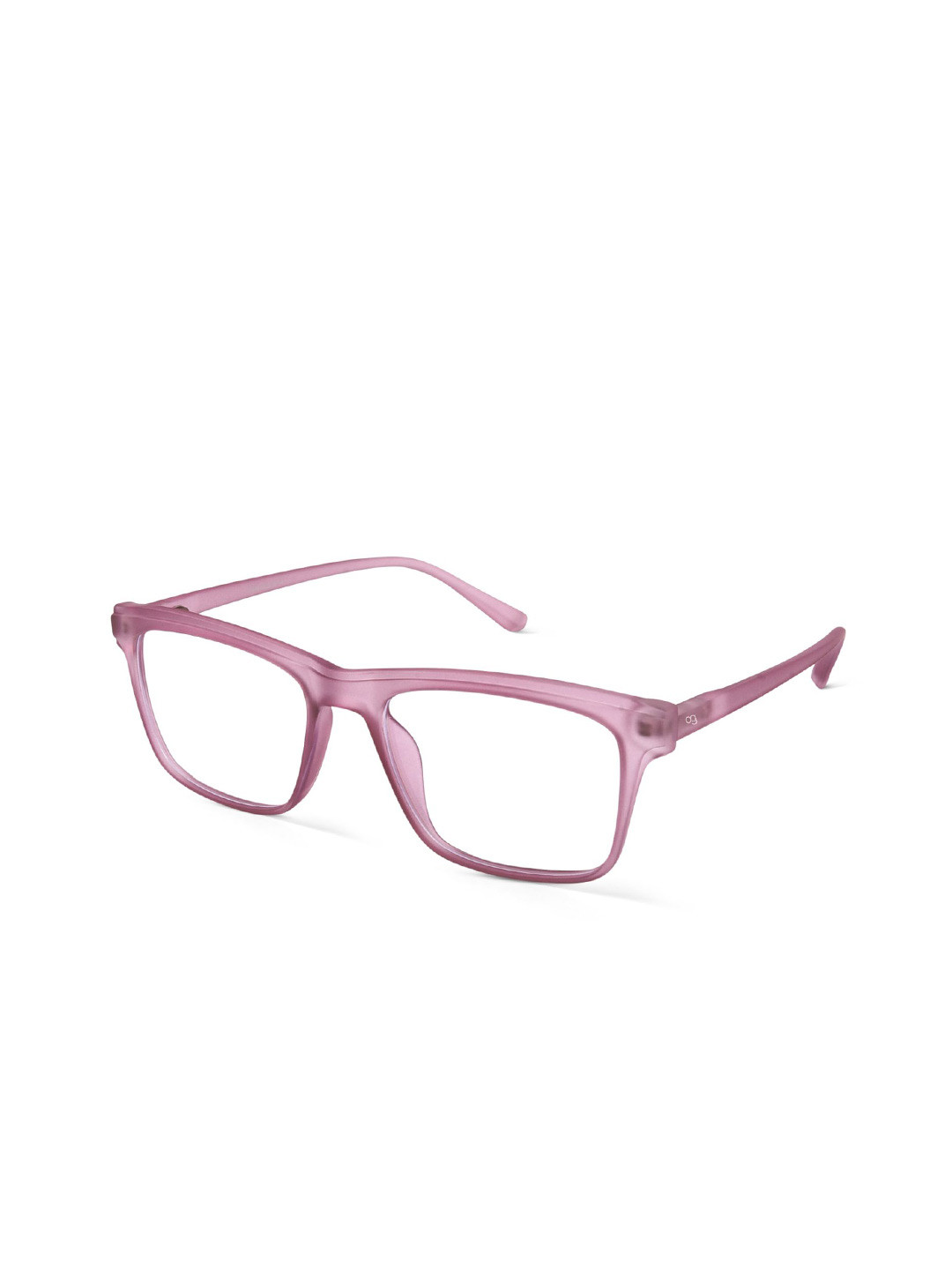 Woggles Sakura Pink Unisex Full Rim Rectangle Frames