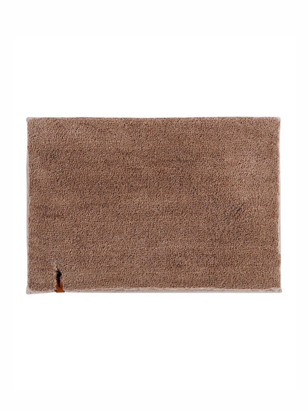 Pano Heritage Brown 2800 GSM Microfiber Tufted Rectangular Anti Skid Bath Rug