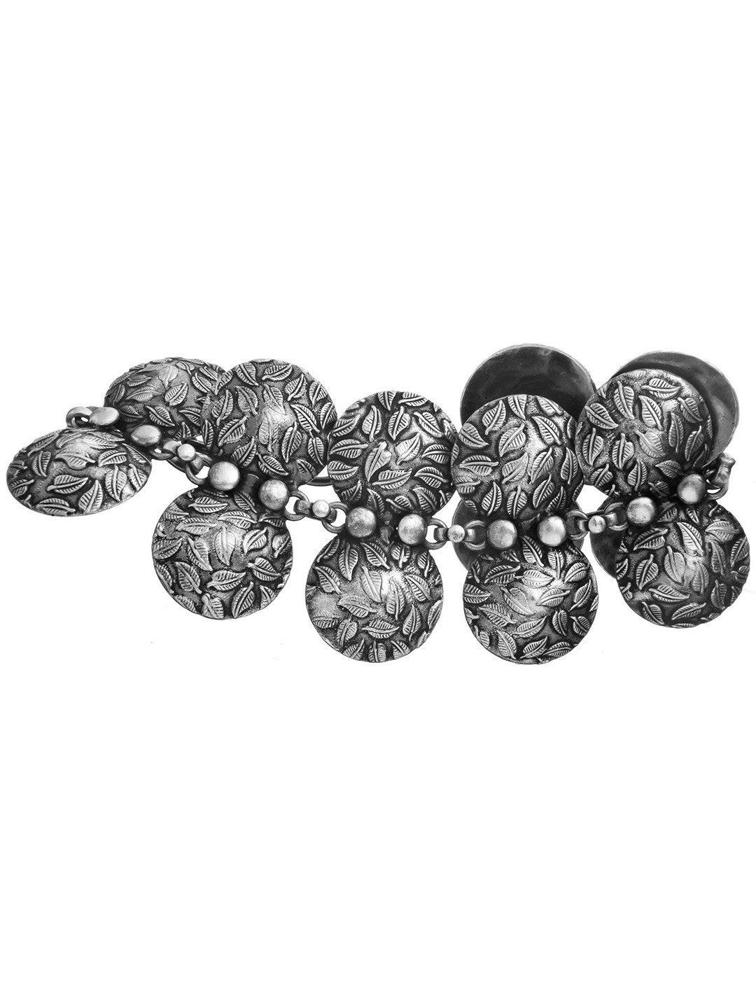 Exotic India Sterling Silver Twin Bracelet