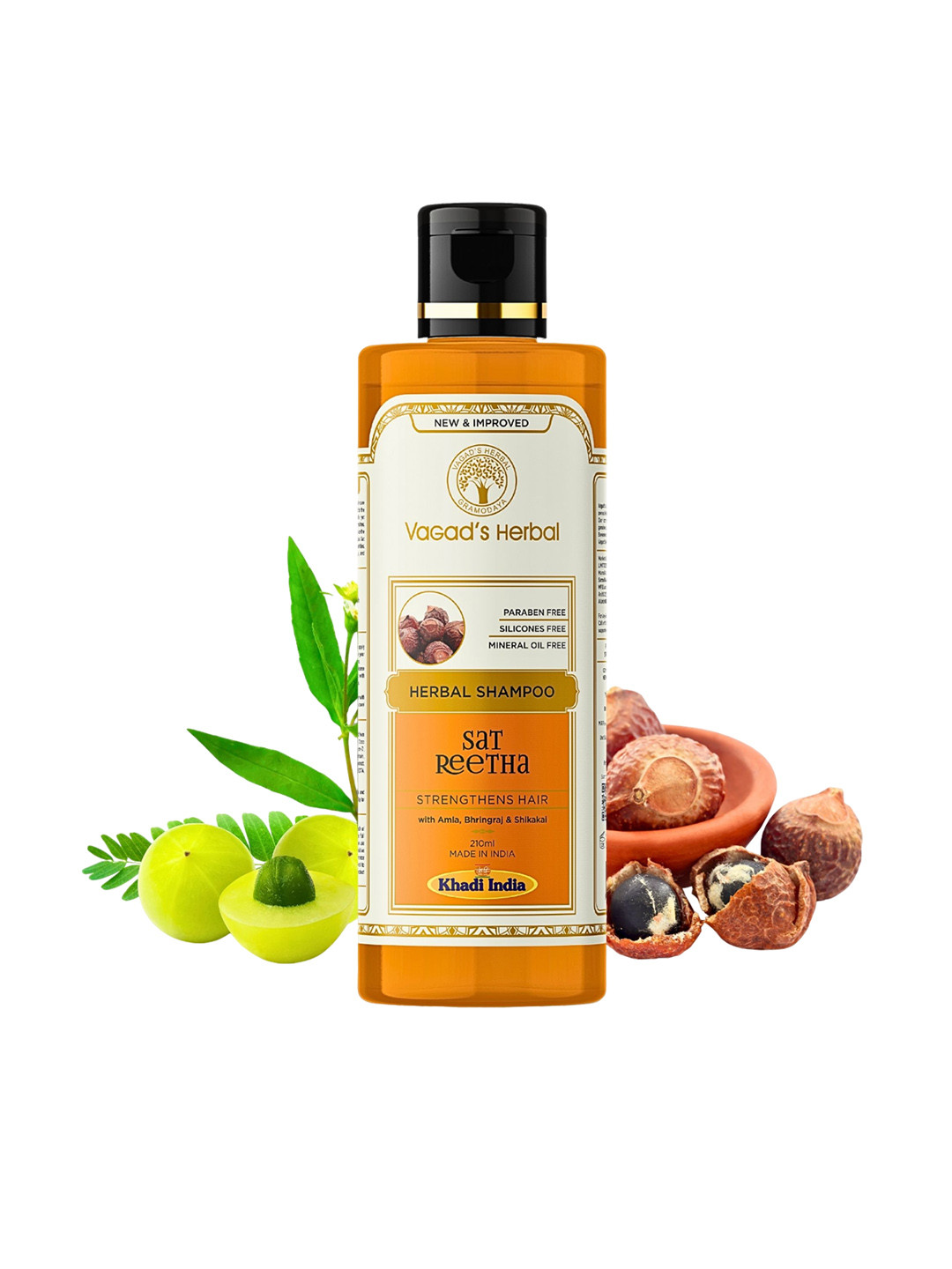 Vagads Herbal Sat Reetha Shampoo- 210ml