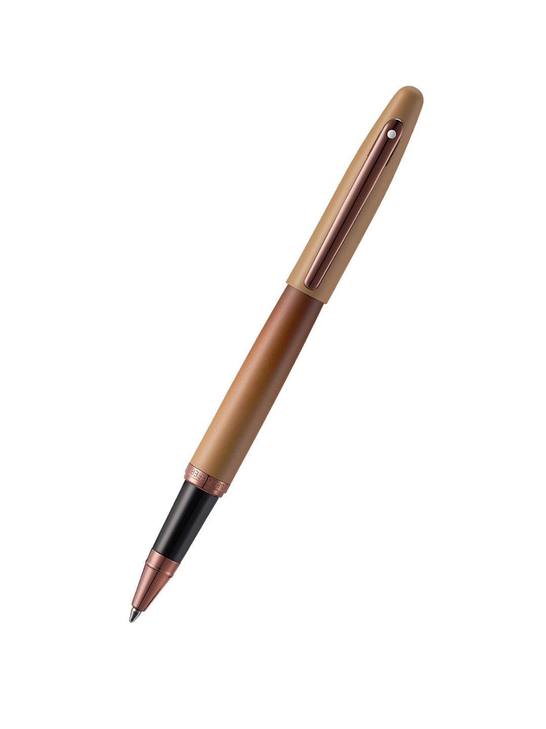 Sheaffer Dark Brown with Brown Trim E9428 Coffee Edition VFM Rollerball Pen