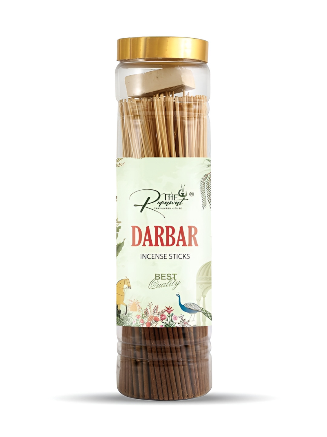 THE RUPAWAT Perfumery House Brown Darbar Incense Sticks 200 gm