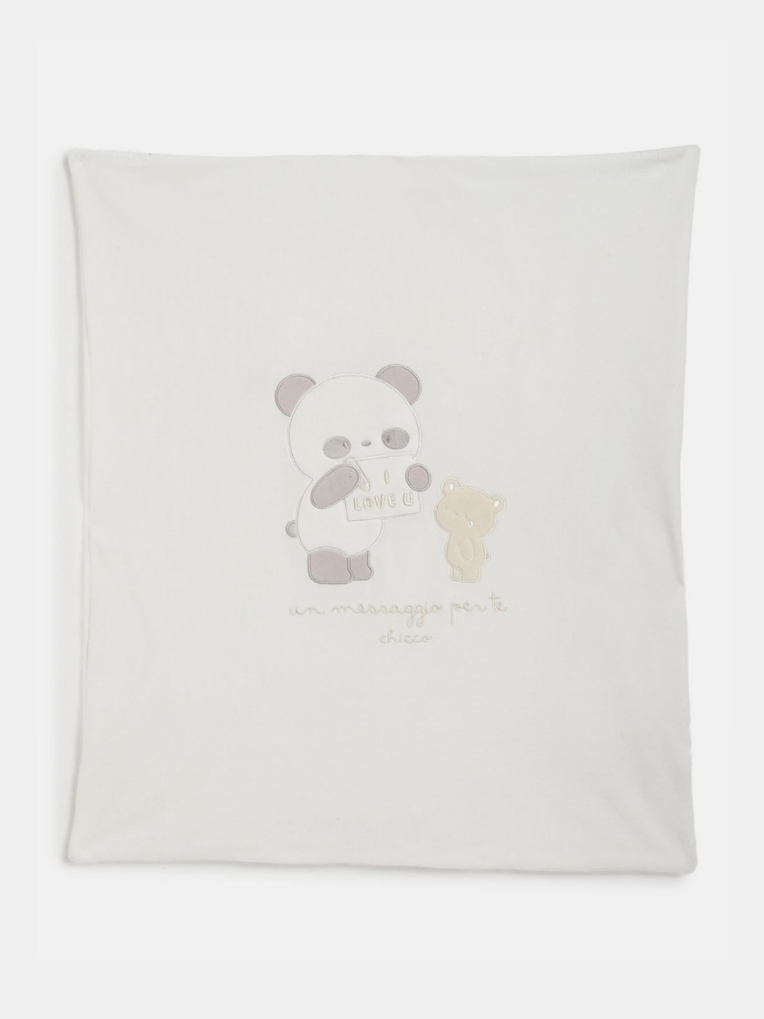 Chicco Bronze-Toned & Beige Cartoon Characters Mild Winter 400 GSM Single Bed Pram