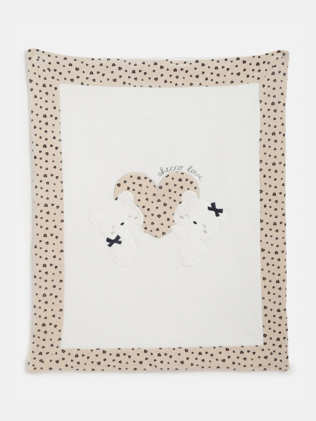 Chicco Bronze-Toned & White Cartoon Characters Heavy Winter Single Bed Pram