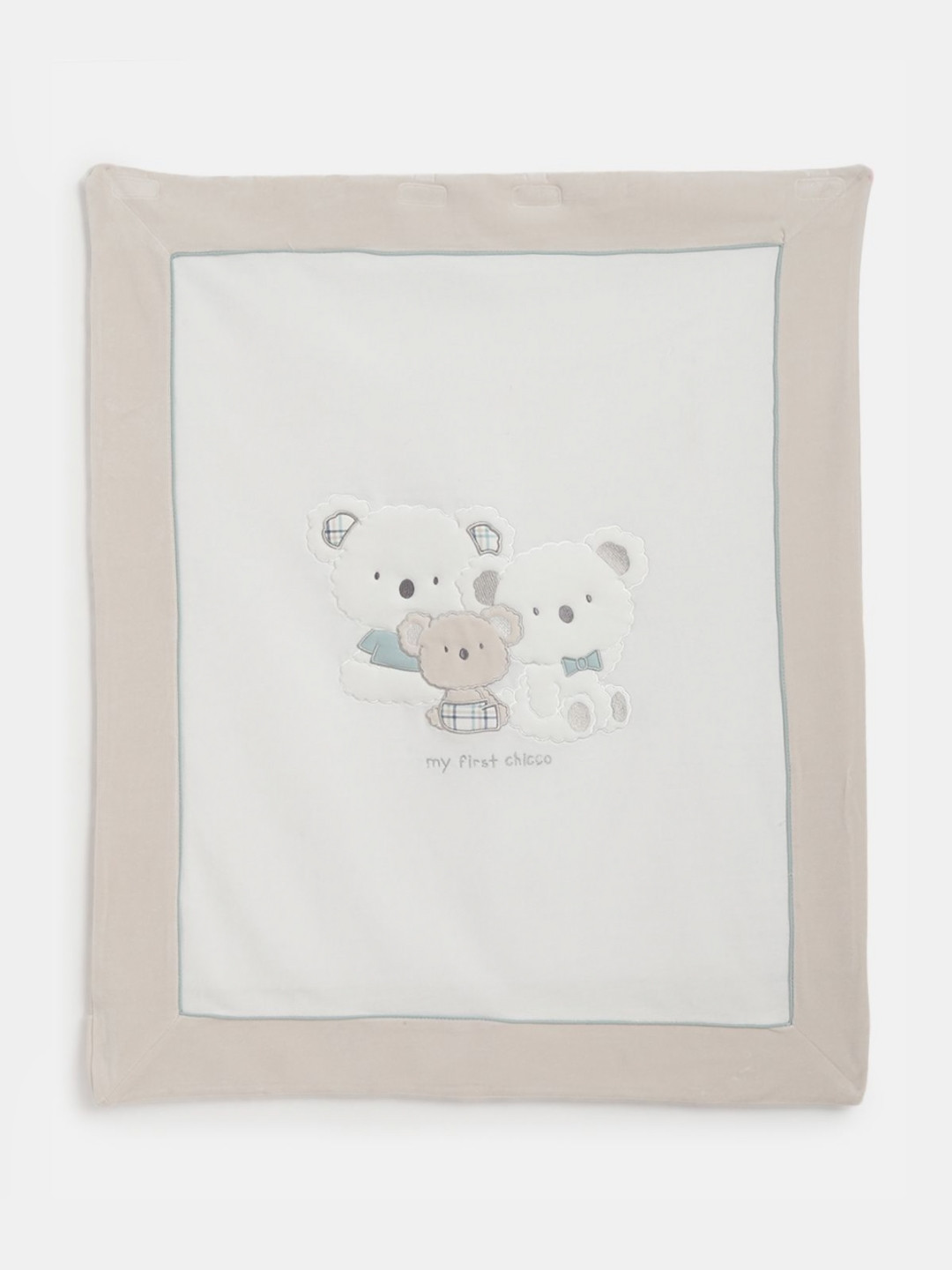 Chicco Bronze-Toned & Pink Cartoon Characters 800 GSM Heavy Winter Single Bed Pram