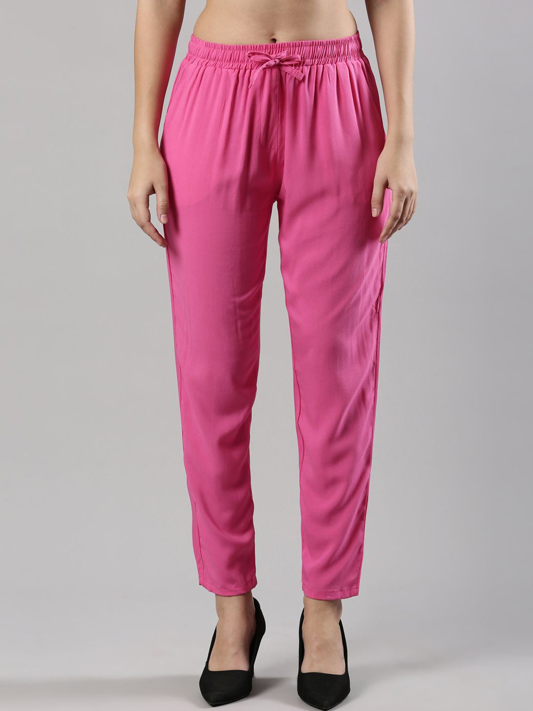 Femmora Women Relaxed Loose Fit Trousers