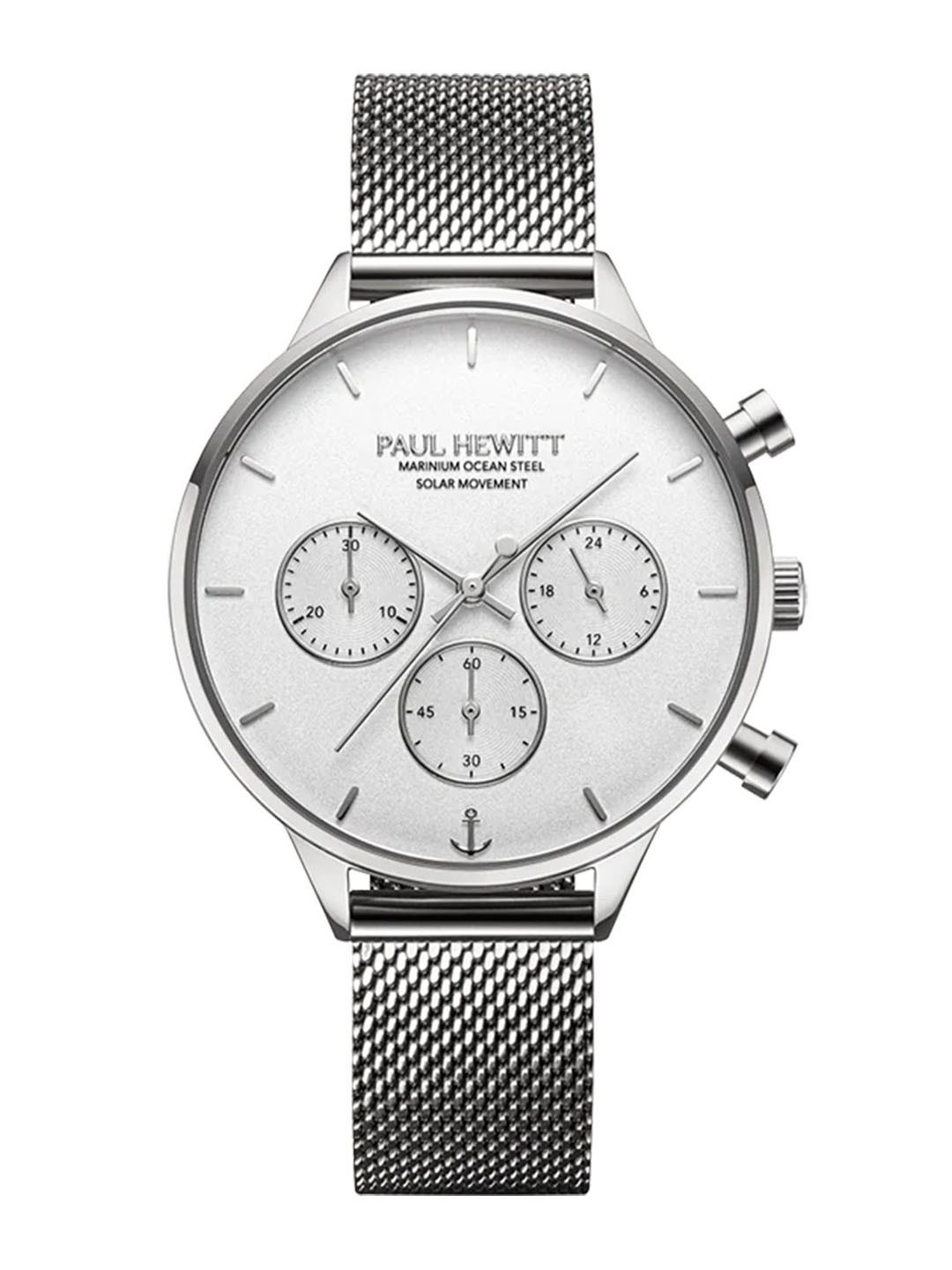 PAUL HEWITT Women Printed Dial & Stainless Steel Bracelet Style Straps Digital Watch PH-W-0309